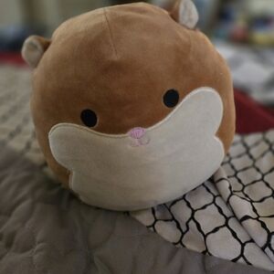 Squishmallows Brown and Cream Stuffed Animal